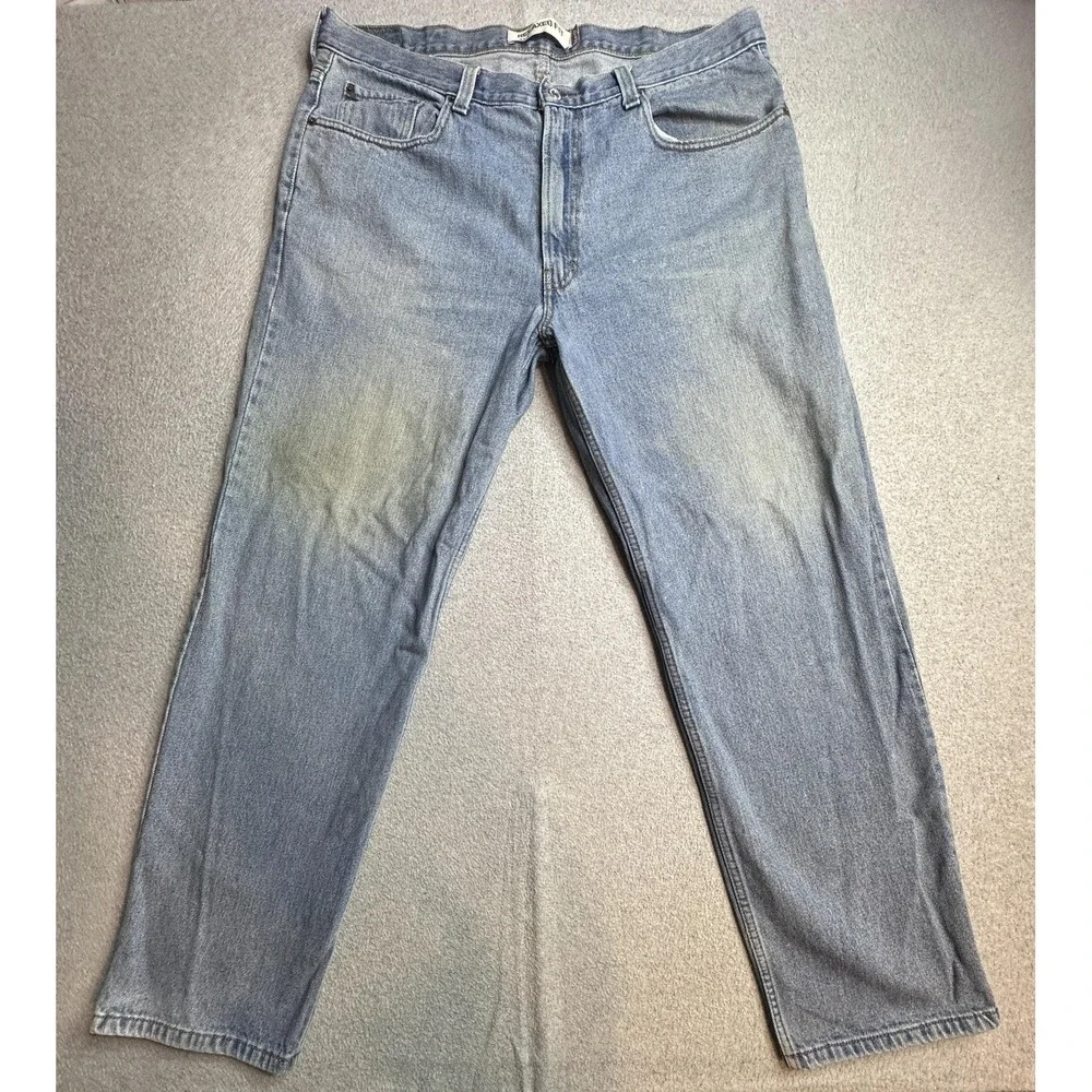 Vintage‎ Levi's 550 Relaxed Fit Jeans Mens 40x32 Light Wash Blue Tapered Denim